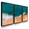 Quadro Decorativo Duo Praia Costa Dourada