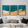 Quadro Decorativo Duo Praia Costa Dourada