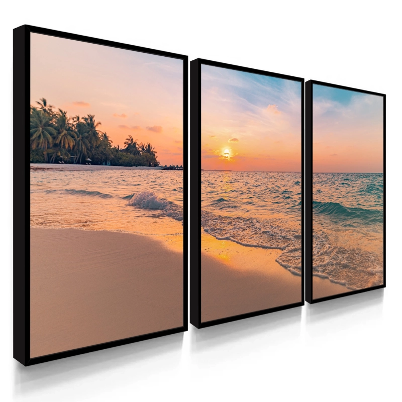 Quadro Decorativo Duo Praia Dramatic Sunset Quadro Decorativo Duo Praia Dramatic Sunset