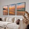 Quadro Decorativo Duo Praia Dramatic Sunset