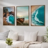 Quadro Decorativo Praia Verde