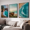 Quadro Decorativo Praia Verde