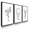 Quadro Decorativo Love Amor