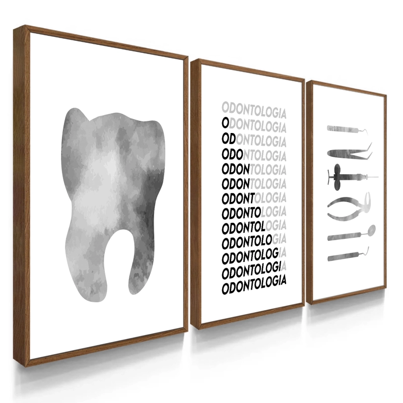 Quadro Decorativo Profissão Dentista Quadro Decorativo Profissão Dentista