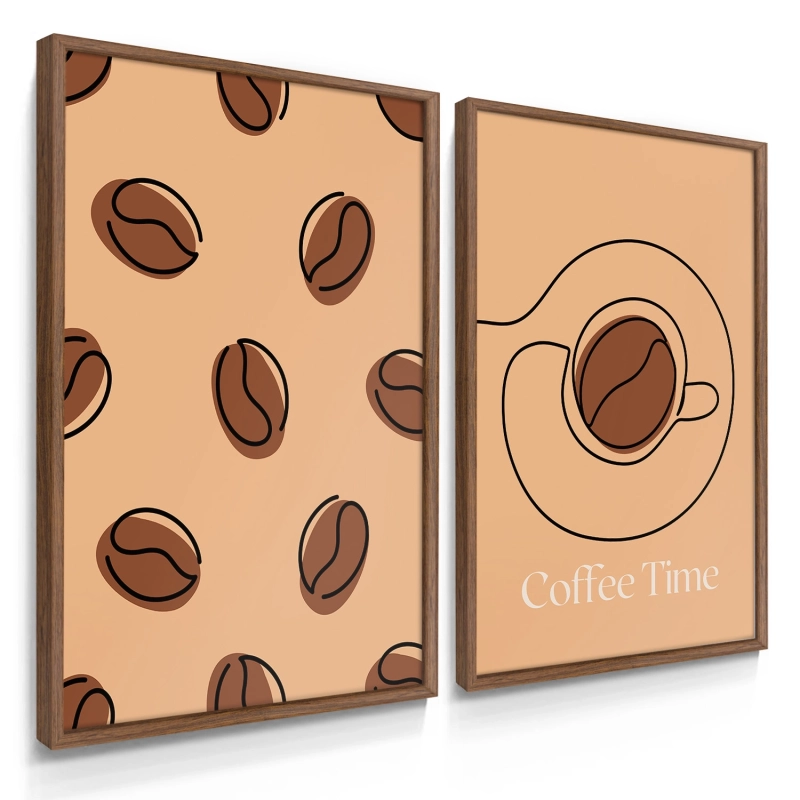 Quadro Decorativo Duo Café Quadro Decorativo Duo Café