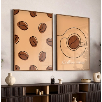 Quadro Decorativo Duo Café