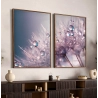 Quadro Decorativo Duo Dente de Leão Rosé