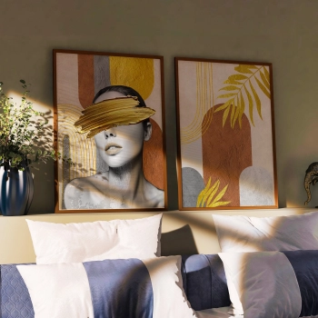 Quadro Decorativo Duo Terra Woman