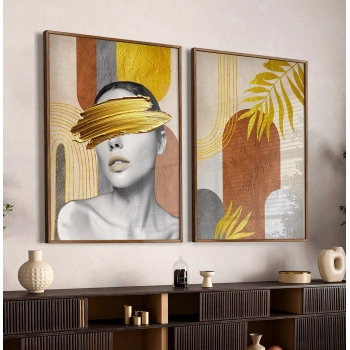 Quadro Decorativo Duo Terra Woman