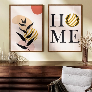 Quadro Decorativo Duo Home