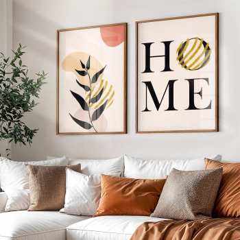 Quadro Decorativo Duo Home