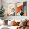 Quadro Decorativo Duo Boho Flor da Terra
