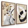 Quadro Decorativo Duo Mulher Baunilha