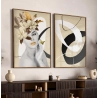 Quadro Decorativo Duo Mulher Baunilha