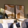 Quadro Decorativo Duo Boho Marrom
