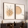 Quadro Decorativo Duo Boho Creme