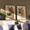 Quadro Decorativo Duo Floral Abstrato