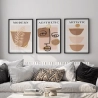 Quadro Decorativo Boho Moderno Bege