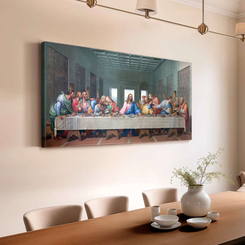 Quadro Decorativo Canvas Ultima Ceia