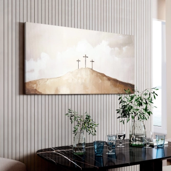 Quadro Decorativo Canvas Monte Cruz de Cristo