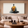 Quadro Decorativo Canvas Monge Meditação