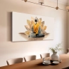 Quadro Decorativo Canvas Monge e Lotus