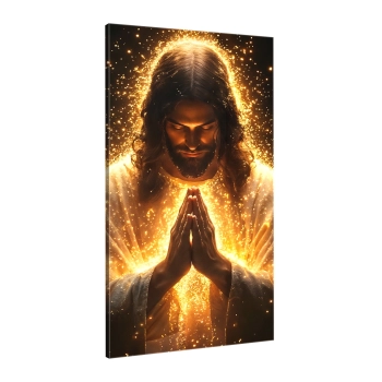 Quadro Decorativo Canvas Jesus Orando