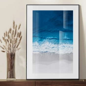 Quadro Decorativo Mar Azul Praia