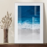 Quadro Decorativo Mar Azul Praia