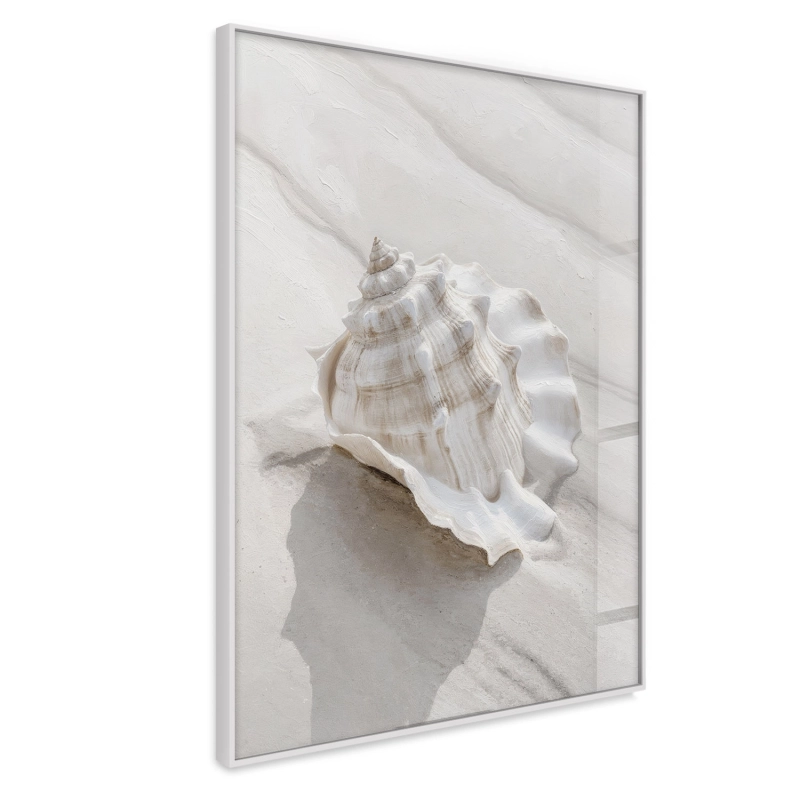 Quadro Decorativo Mar Azul Concha