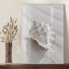 Quadro Decorativo Mar Azul Concha